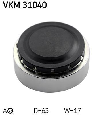 Galet tendeur de courroie d'accessoire SKF VKM 31040